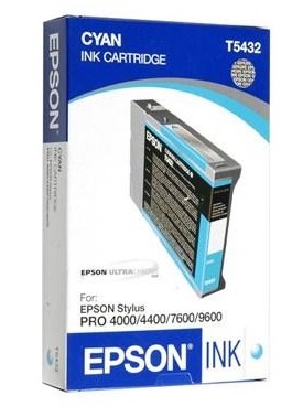 Картридж Epson T5432 Cyan (арт. C13T543200)