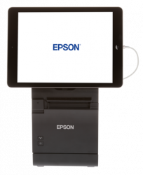 Чековый принтер Epson TM-m30II-S (012A0): USB + Ethernet + NES + Lightning + SD, Black, PS, UK (арт. C31CH63012A0)