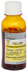 Чернила водорастворимые DCTec iPF8400 EverNew Yellow (желтый) 100 мл (арт. 197320-Y-100)