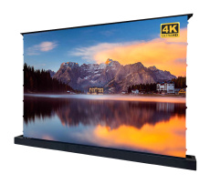 Экран для проектора S'OK SFE-296x165-BK 133'' 4K, напольный с электроприводом, полотно Nanometallic,