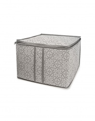 Кофр ГЕЛЕОС для стеллажей и антресолей, «Грей» / Серый, 35х30х25 см (арт. ГРЕ-24)