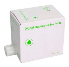 Чернила для дупликатора Ricoh тип II. Зеленые. DIGITAL DUPLICATOR INK GREEN TYPE II (CS) (арт. 893176)