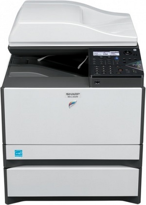 МФУ лазерное цветное Sharp MX-C300WR (арт. MXC300WR)