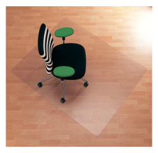 Защитный напольный коврик RS-Office 12-150О, 150 х 120 см (арт. 12-150О Коврик поликарбон. напольный, 150х120)