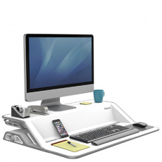 Платформа для работы сидя-стоя Fellowes Lotus Sit-Stand Workstation, белая (арт. FS-00099)