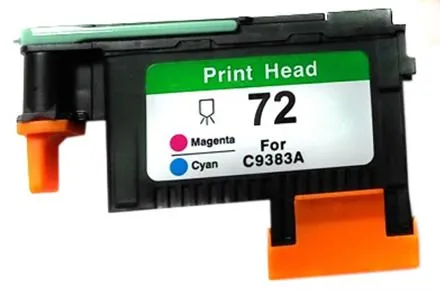 Печатающая головка NVP 72 пурпурный и голубой для HP Designjet T610/T770/T790