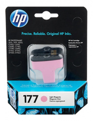 Оригинальный картридж HP 177 Light Magenta Original Ink Cartridge. Светло-пурпурный. 230 стр. (арт. C8775HE)
