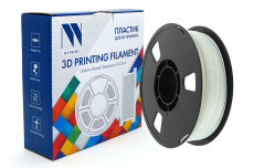 Филамент NV Print TPU Silk White белый диаметр 1.75 мм длина 330 м 1 кг (арт. NV-3D-TPU-SILK-WHITE)