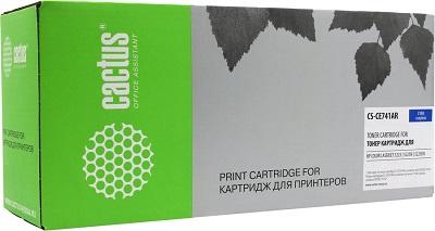 Картридж Cactus голубой (7300стр.) для HP (арт. CS-CE741AR)