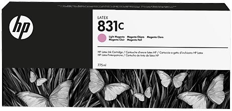Картридж HP 831C 775-ml Light Magenta Latex Ink Cartridge (арт. CZ699A)