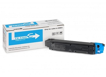 Оригинальный тонер-картридж Kyocera TK-5160C (голубой, 12000 стр.) (арт. 1T02NTCNL0)
