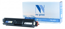 Картридж NV Print совместимый NV-TN-421 Yellow для Brother (1800 стр.) (арт. NV-TN-421Y)