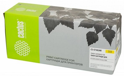 Картридж Cactus Тонер Картридж CS-CF302AR желтый для HP CLJ Ent M880 (32000стр.) (арт. CS-CF302AR)