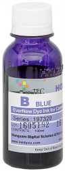 Чернила водорастворимые DCTec iPF8400 EverNew Blue (голубой) 100 мл (арт. 197320-B-100)