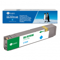 Струйный картридж G&G 973XL для HP голубой (110 мл) (арт. GG-F6T81AE)