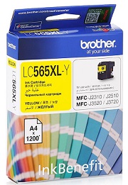 Картридж Brother LC-565XLY (арт. LC565XLY)