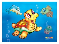 Защитный напольный коврик RS-Office K3-8920, «Черепашка», 89 х 119 см (арт. RS-Office - K3-8920)