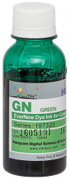 Чернила водорастворимые DCTec iPF8400 EverNew Green (зеленый) 100 мл (арт. 197320-GN-100)
