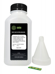 Тонер Cactus черный флакон 85гр. (в компл.:чип) для принтера HP (арт. CS-RK-CE285A)