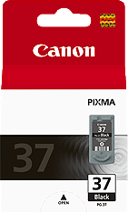 Оригинальный картридж Canon PG-37 (чёрный, 11 мл.) (арт. 2145B005)