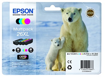 Картридж Epson 26XL Multipack (арт. C13T26364010)