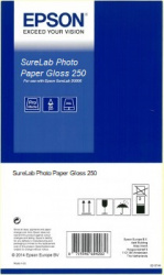 Фотобумага Epson SureLab Photo Paper Gloss (250) 20cm x 65m, 2 rolls (арт. C13S400119)