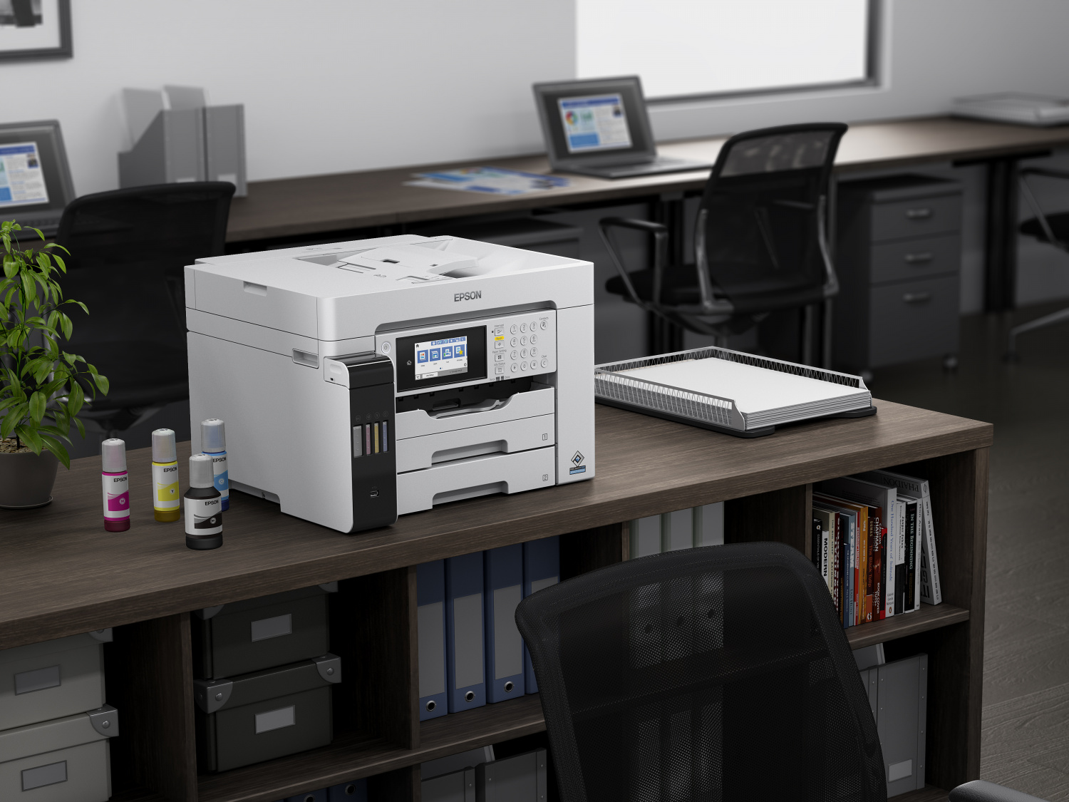 МФУ струйное цветное Epson EcoTank Pro L15180 (арт. C11CH71408) купить в  OfiTrade | Характеристики, фото, цена