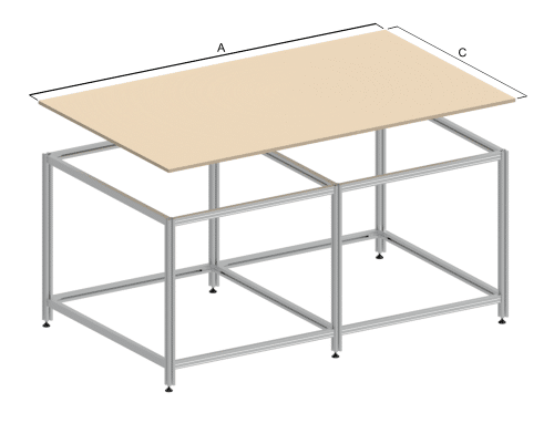 Стол KeenCut BenchTop Bench 160 для резака Evolution3 E3BT160 (арт. BTB160)