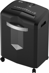 Шредер Cactus черный, перекрестный, P-4, 12 лист., 20 лтр., скрепки / скобы / пл. карты (арт. CS-SH-12-20-4X12H)