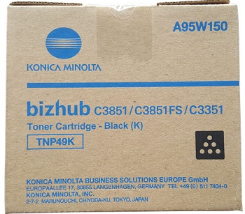 Тонер-картридж Konica Minolta TNP-49K (арт. A95W150)