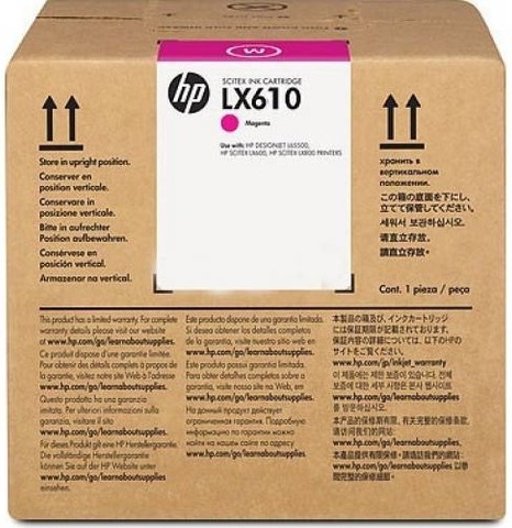 Картридж HP LX610 3-liter Magenta Latex Ink Cartridge (арт. CN671A)