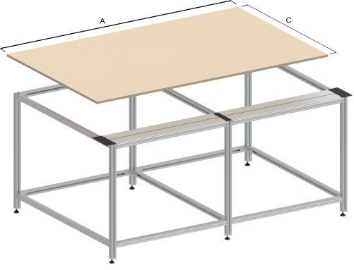 Стол KeenCut SmartFold Bench 160 для резака Evolution3 E3BT160 (арт. SFB160)