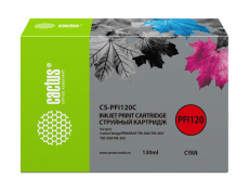 Картридж Cactus голубой (130мл) для Canon (арт. CS-PFI120C)