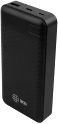 Мобильный аккумулятор Cactus 20000mAh, 2.1A, 1xUSB, черный (арт. CS-PBFSET-20000)