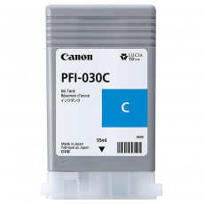 Струйный картридж Canon PFI-030C (cyan) для Canon TM-240/TM-340 (55 мл) (арт. 3490C001)