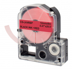 Картридж ленточный Cactus черный для Epson LW300, LW400, LW700, LW600P, LW1000P, K400, Z700, Z900 (арт. CS-LK4RBP)