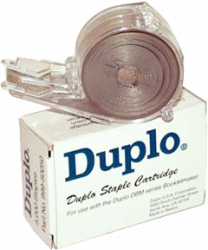 Скобы Duplo для DBM-120 (улитка 5000 шт.) (арт. DUP1305)