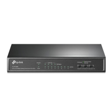 Коммутатор/ 8-port 10/100M PoE Switch, 8 10/100M RJ45 ports including 4 PoE ports, steel case