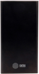 Мобильный аккумулятор Cactus 20000mAh, 2.1A, 2xUSB, черный (арт. CS-PBFSIT-20000)