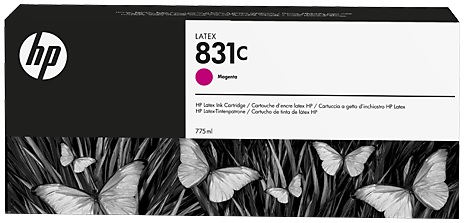 Картридж HP 831C 775-ml Magenta Latex Ink Cartridge (арт. CZ696A)