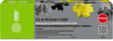 Перезаправляемый картридж Cactus (желтый, 260 мл.) (арт. CS-R-PFI320Y-CHIP)