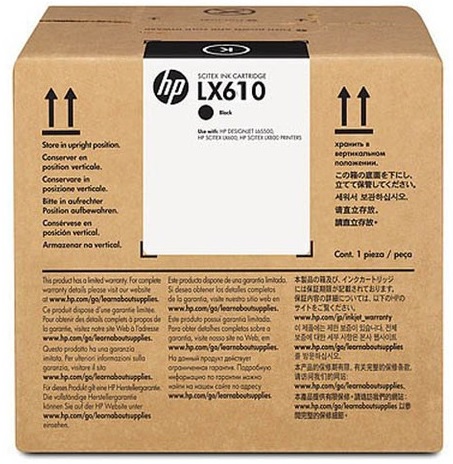 Картридж HP LX610 3-liter Black Latex Ink Cartridge (арт. CN673A)
