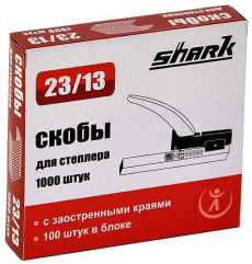 Скобы для степлера Реалист для Shark 23/13 (1000 шт.) (арт. 5761)