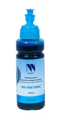Чернила NV Print NV-INK100 Light Cyan универсальные на водной основе для Epson (100 ml) (Китай) (арт. NV-INK100LC)