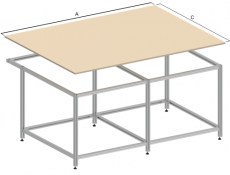 Стол KeenCut BenchTop Bench 160 для резака Evolution3 E3BT160 (арт. BTB160)