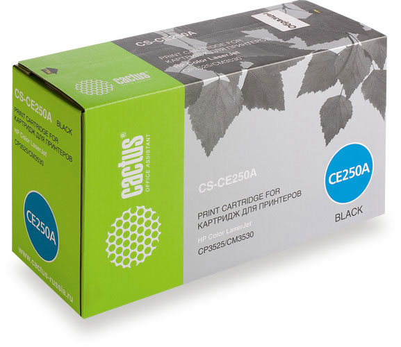 Картридж Cactus черный (5000стр.) для HP (арт. CS-CE250A)