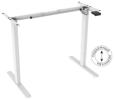 Подстолье Cactus белый (арт. CS-EDF-WT)