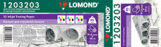 Калька Lomond для струйной печати, 914 мм x 30 м, 90 г/м², втулка 2″/50,8 мм (арт. 1203203)