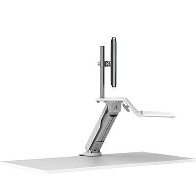 Платформа для работы сидя-стоя Fellowes Lotus RT Sit-Stand Workstation, белая (арт. FS-80817)