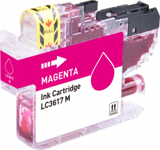 Картридж струйный Cactus пурпурный (10 мл) для Brother MFC-J2330DW/J2730DW/J3530DW/J3930DW (арт. CS-LC3617M)